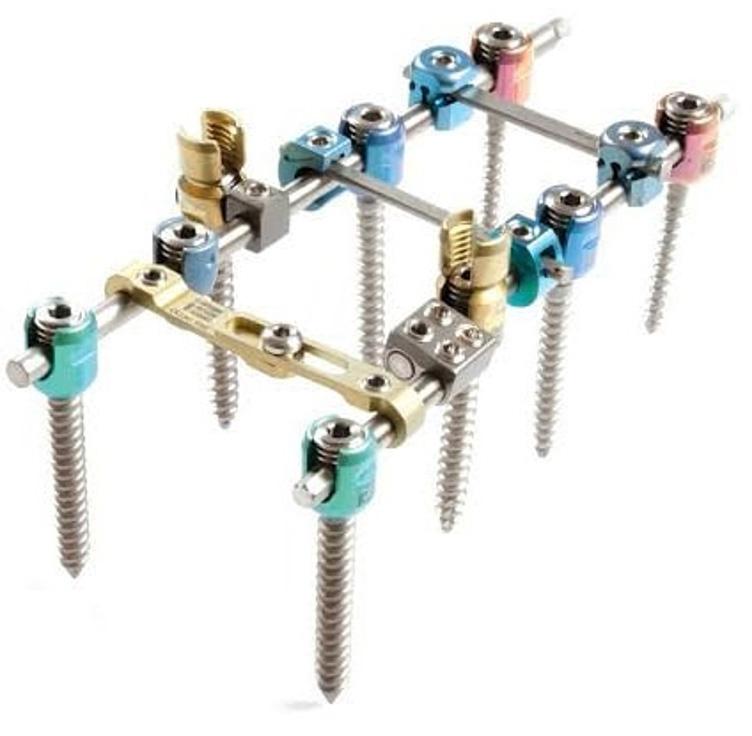 Система для транспедикулярної фіксації хребта (6 гвинтів) AEROSPINE